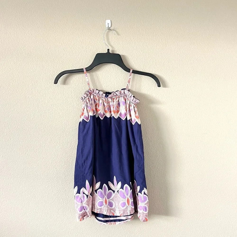 BabyGap Navy Floral Dress - Toddler/4 yr old